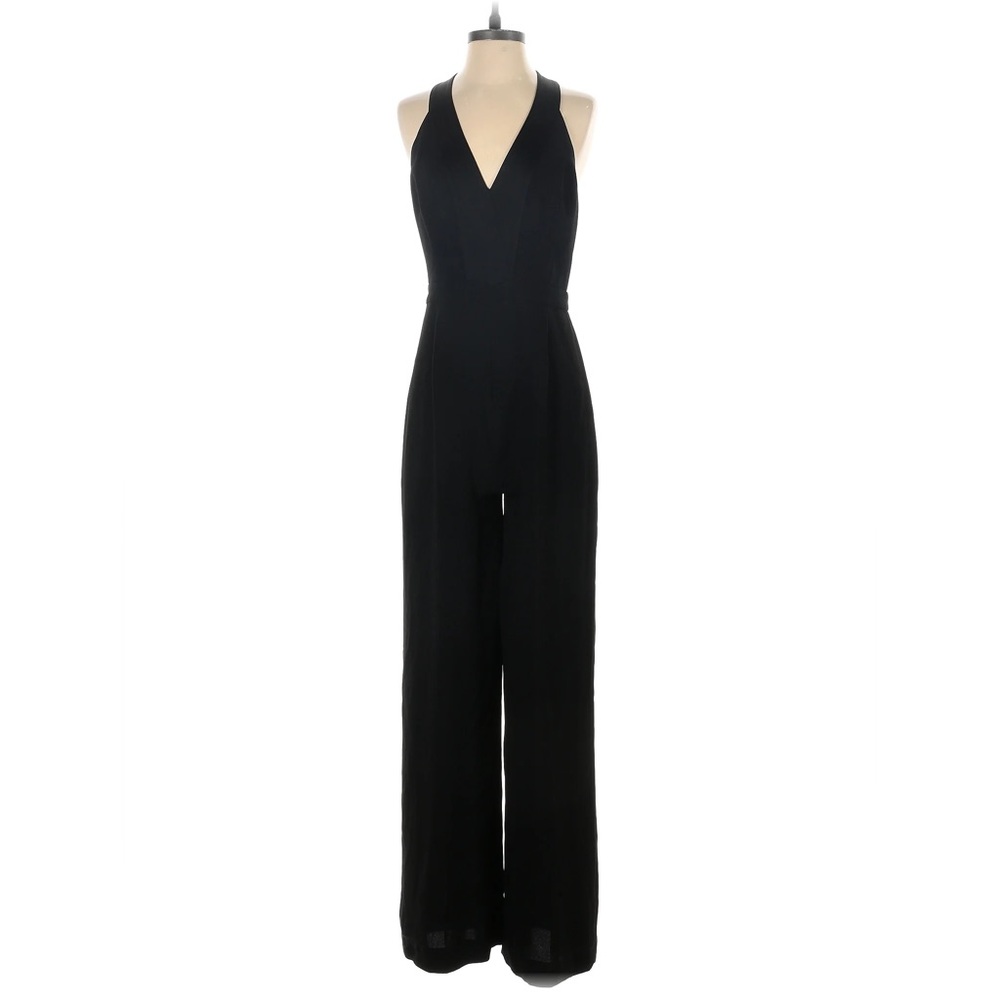 BCBG Maxazria Black Jumpsuit. XS.
